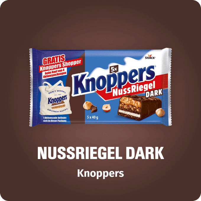 Knoppers Nussriegel Dark